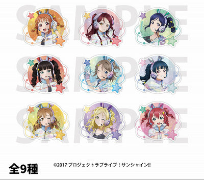 [PREORDER] Aqours Love Live! Sunshine!! Space Ranger Ver. Clear Stickers