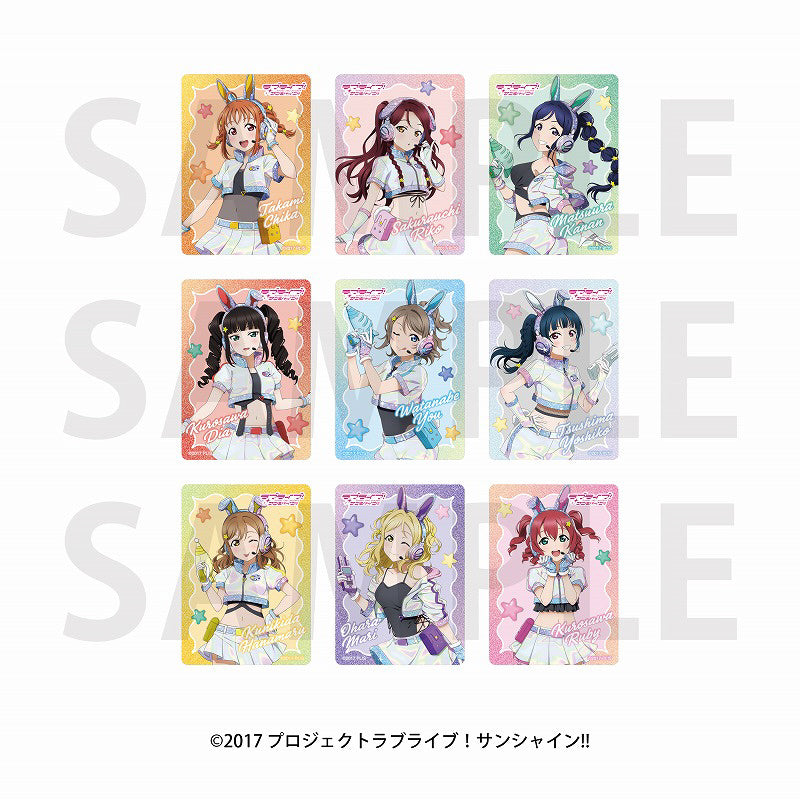 [PREORDER] Aqours Love Live! Sunshine!! Space Ranger Ver. Clear Cards