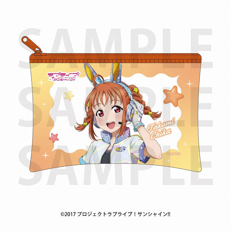 [PREORDER] Aqours Love Live! Sunshine!! Space Ranger Ver. Clear Pouches