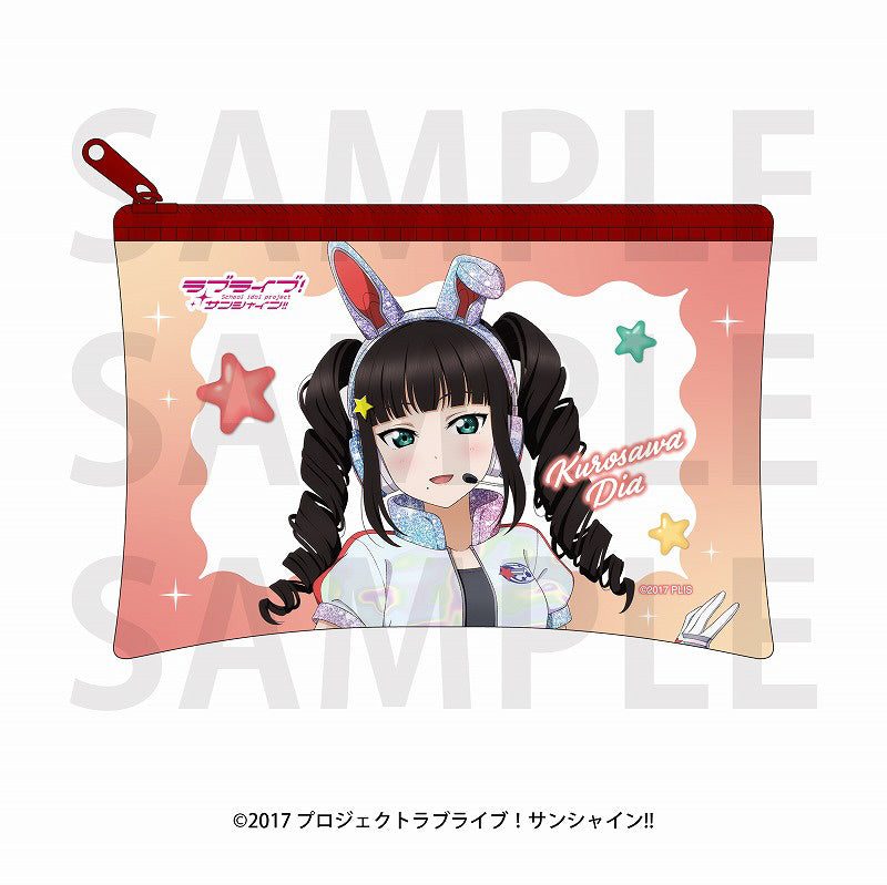 [PREORDER] Aqours Love Live! Sunshine!! Space Ranger Ver. Clear Pouches