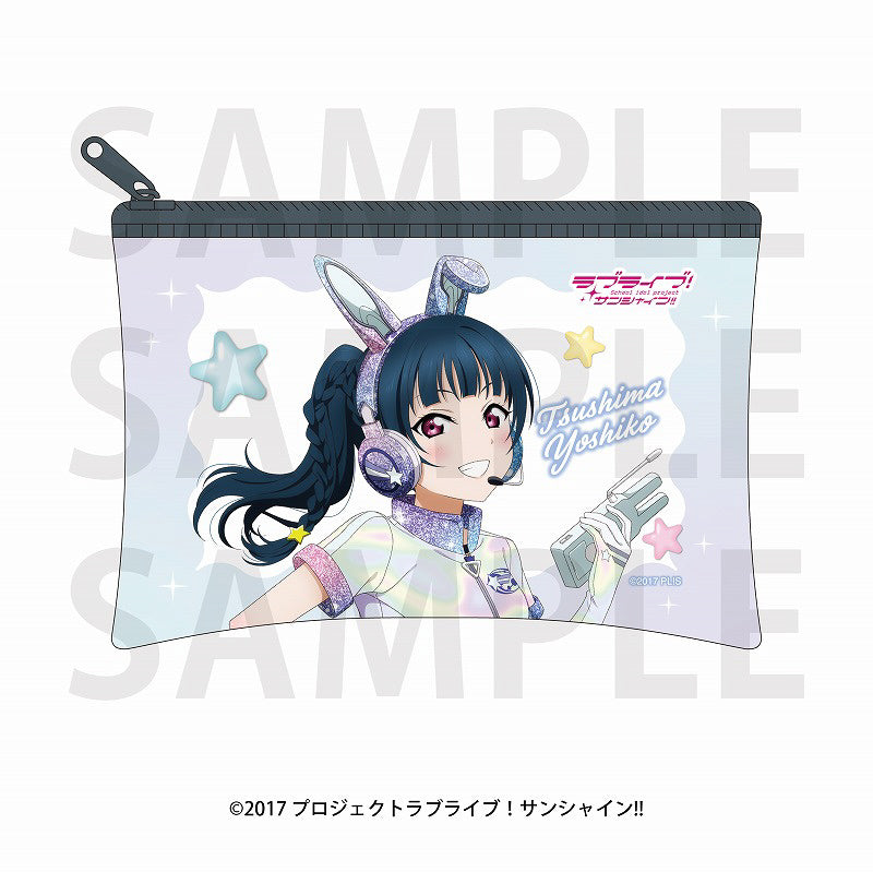 [PREORDER] Aqours Love Live! Sunshine!! Space Ranger Ver. Clear Pouches