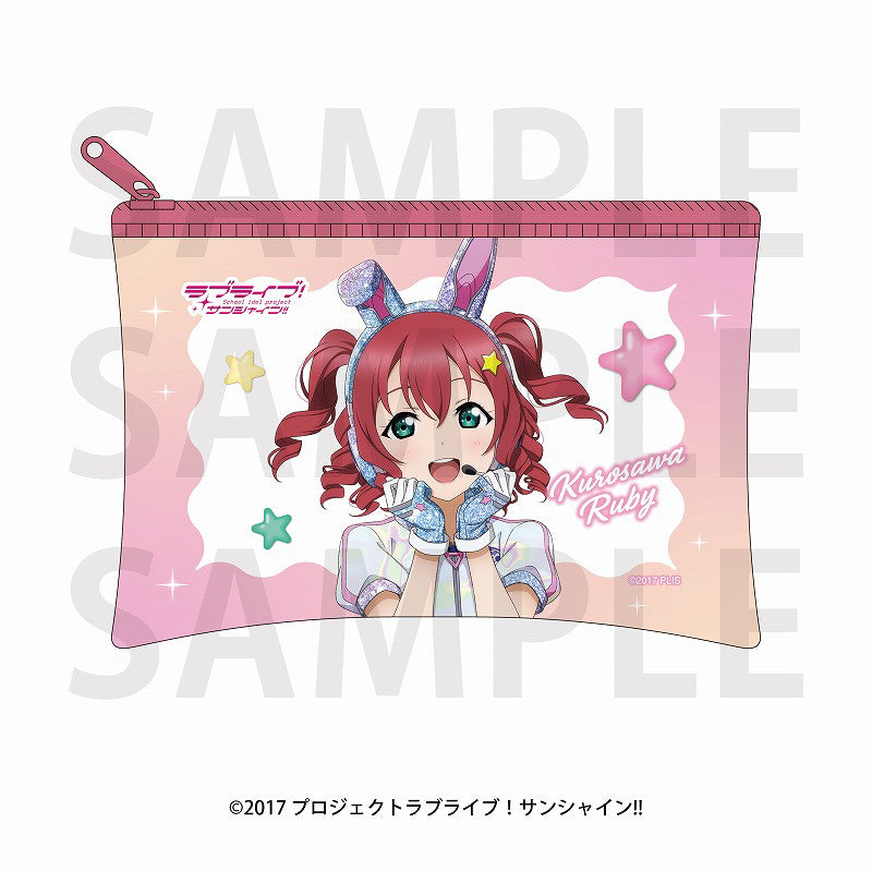 [PREORDER] Aqours Love Live! Sunshine!! Space Ranger Ver. Clear Pouches