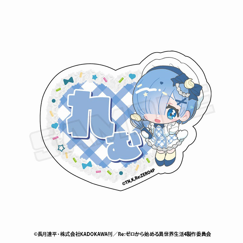 [PREORDER] Re: Zero Starting Life in Another World x STELLAMAP Cafe Acrylic Name Clips
