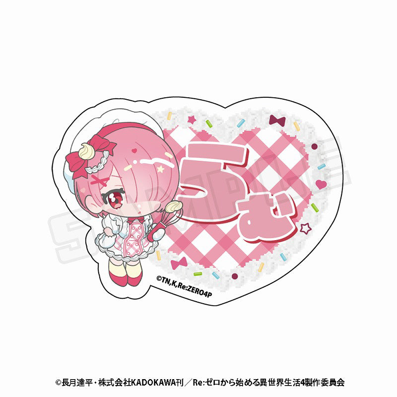 [PREORDER] Re: Zero Starting Life in Another World x STELLAMAP Cafe Acrylic Name Clips