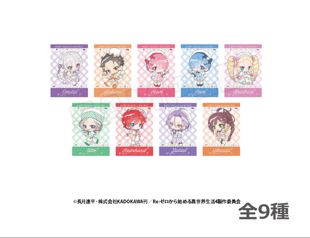 [PREORDER] Re: Zero Starting Life in Another World x STELLAMAP Cafe Cards