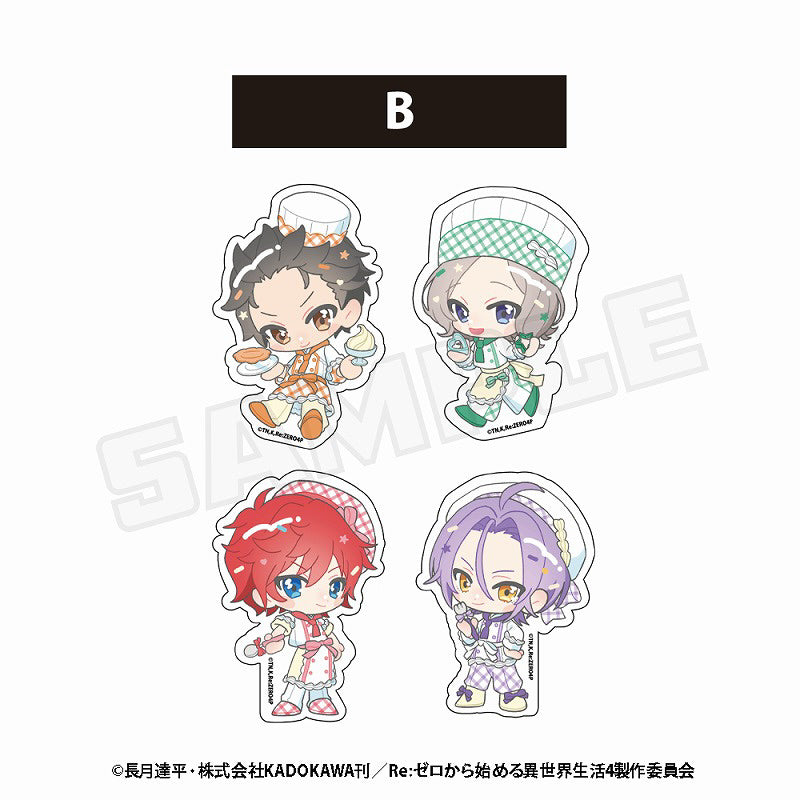 [PREORDER] Re: Zero Starting Life in Another World x STELLAMAP Cafe Sticker Sets