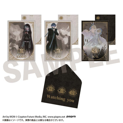 [PREORDER] Vocaloid x Obaken Afterparty Watching You STEAKA Envelope & Postcard Set