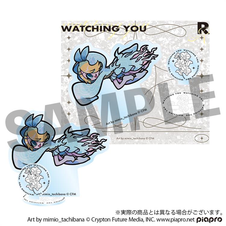 [PREORDER] Vocaloid x Obaken Afterparty Watching You STEAKA Chibi Acrylic Stands