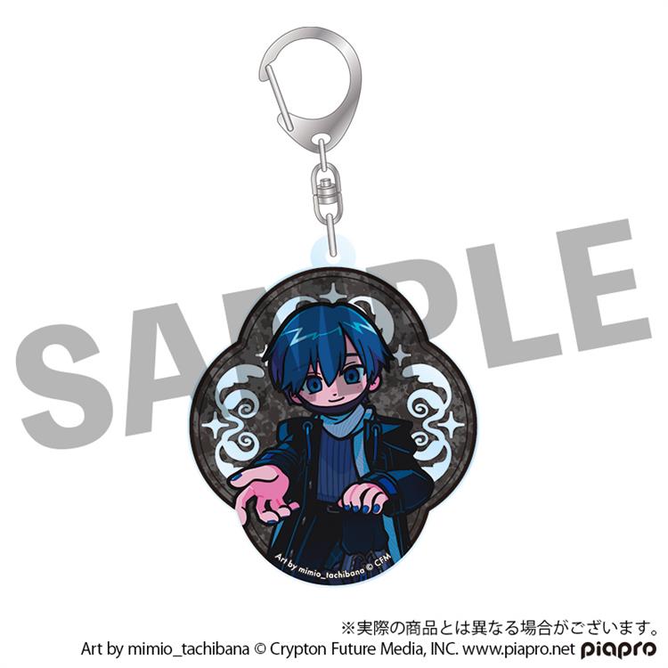 [PREORDER] Vocaloid x Obaken Afterparty Watching You STEAKA Rounded Acrylic Keychains
