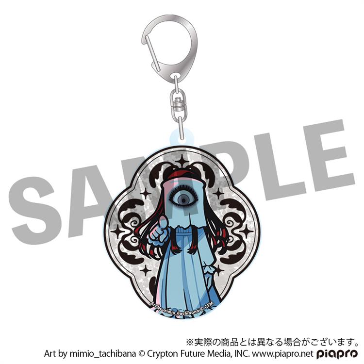 [PREORDER] Vocaloid x Obaken Afterparty Watching You STEAKA Rounded Acrylic Keychains