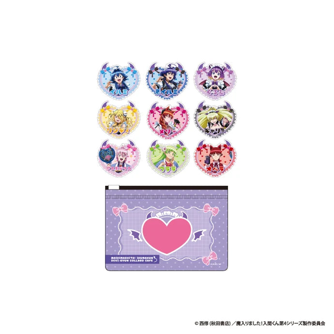 [PREORDER] Welcome to Demon School Iruma-kun Devi-Kyun Collab Cafe Clear Case Sticker Set *Limited
