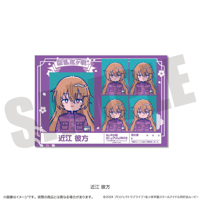 [PREORDER] Love Live Nijigasaki New Toro series ID Photo-Style Stickers