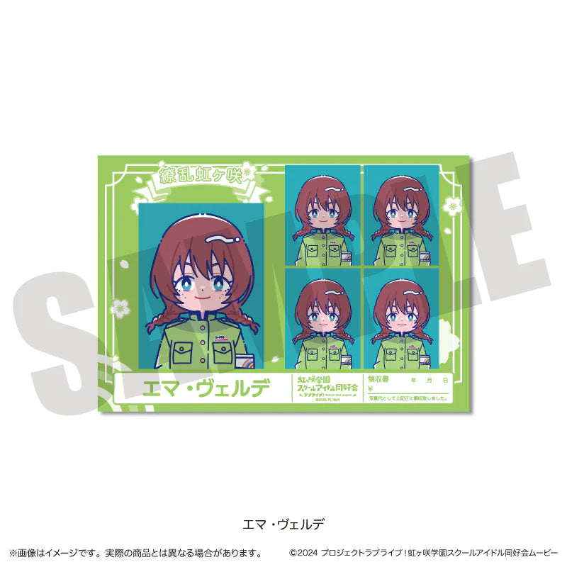 [PREORDER] Love Live Nijigasaki New Toro series ID Photo-Style Stickers