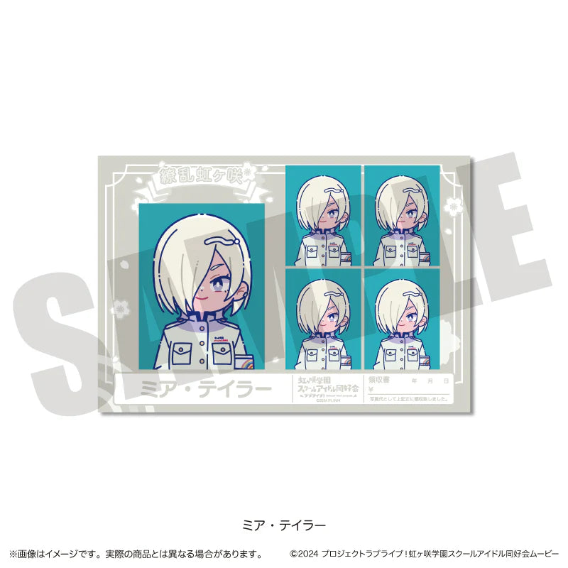 [PREORDER] Love Live Nijigasaki New Toro series ID Photo-Style Stickers