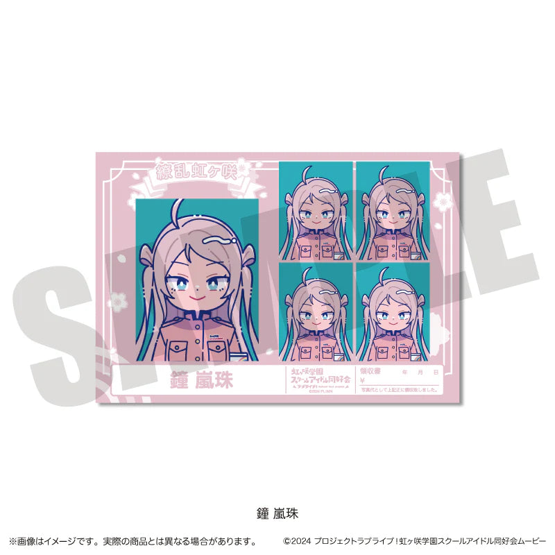 [PREORDER] Love Live Nijigasaki New Toro series ID Photo-Style Stickers