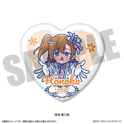 [PREORDER] u's Snow Halation Love Live x New Toro Heart Can Badges