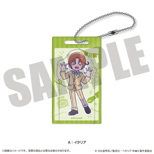 [PREORDER] Hetalia World Stars New Toro Acrylic Block Keychains