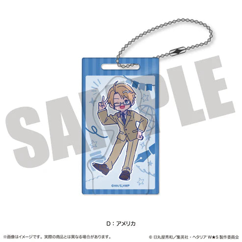 [PREORDER] Hetalia World Stars New Toro Acrylic Block Keychains