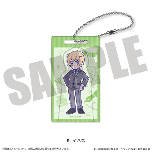 [PREORDER] Hetalia World Stars New Toro Acrylic Block Keychains