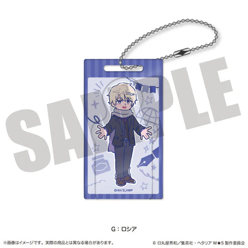 [PREORDER] Hetalia World Stars New Toro Acrylic Block Keychains