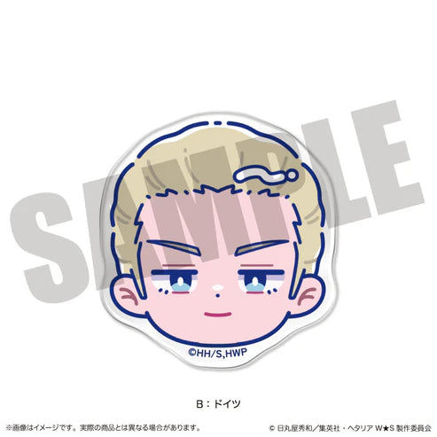 [PREORDER] Hetalia World Stars New Toro Face Clips