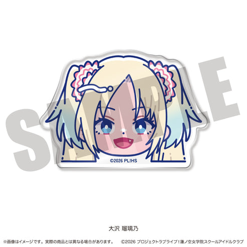 [PREORDER] Hasunosora Love Live New Toro Acrylic Face Clips