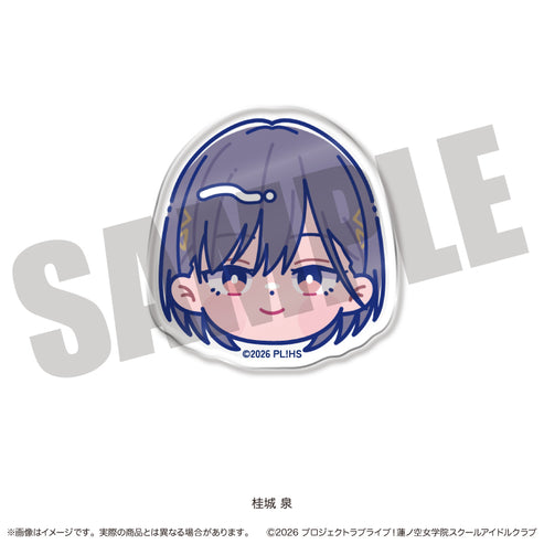 [PREORDER] Hasunosora Love Live New Toro Acrylic Face Clips