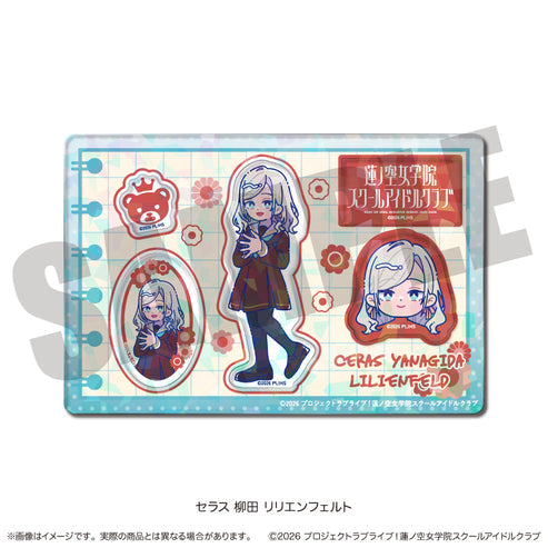 [PREORDER] Hasunosora Love Live New Toro Holographic Sticker Sheets
