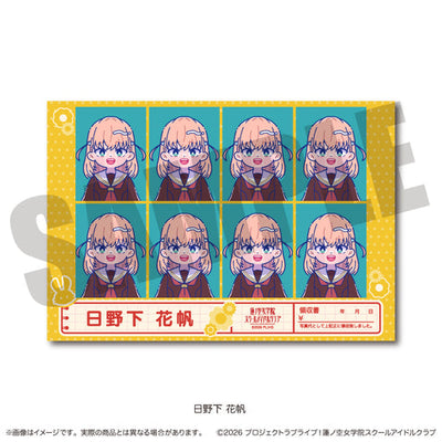 [PREORDER] Hasunosora Love Live New Toro ID Photo Style Stickers