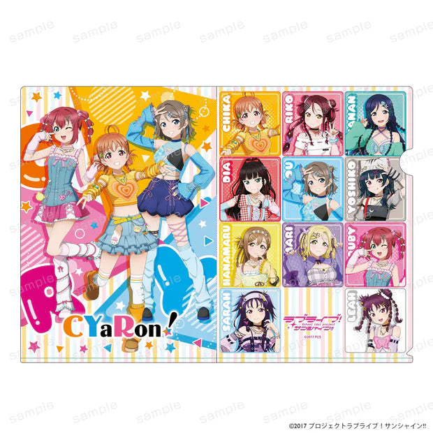 [PREORDER] Aqours Love Live Y2K ver. Clear Files