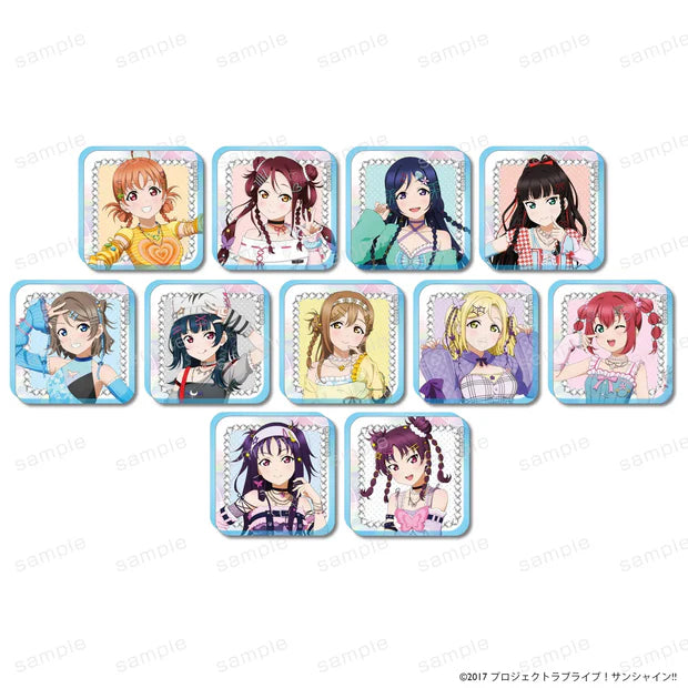 [PREORDER] Aqours Love Live Y2K ver. Acrylic Magnets