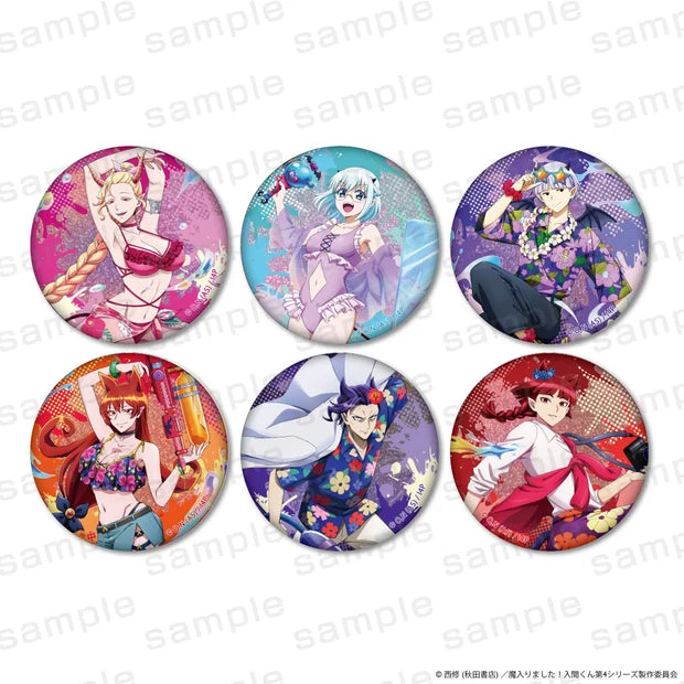 [PREORDER] Welcome to Demon School / Mairimashita Iruma-kun Water Gun ver. Can Badges Set B