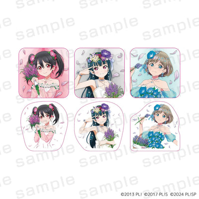 [PREORDER] Love Live Summer Birthday Collection Acrylic Magnet & Acrylic Pin Badge Blind Bags