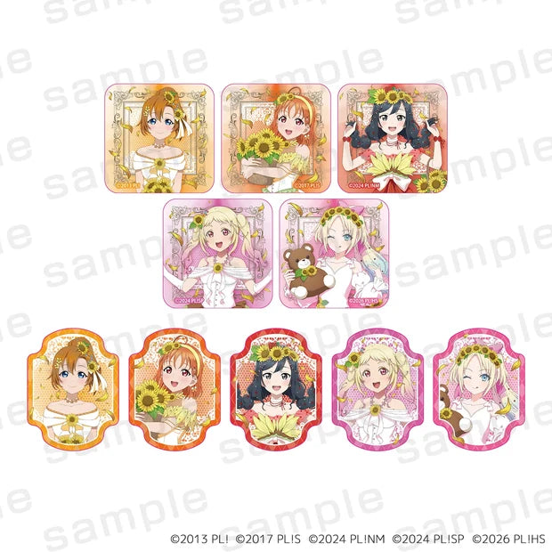 [PREORDER] Love Live Summer Birthday Collection August Acrylic Magnet & Acrylic Pin Badge Blind Bags