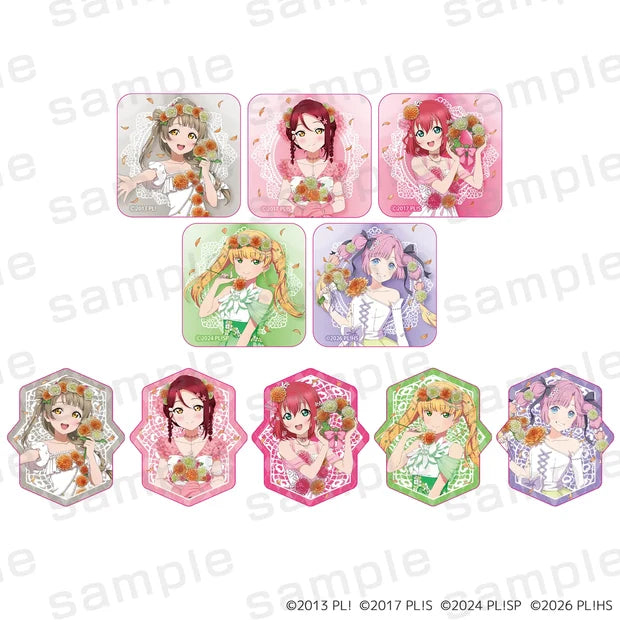[PREORDER] Love Live Summer Birthday Collection September Acrylic Magnet & Acrylic Pin Badge Blind Bags