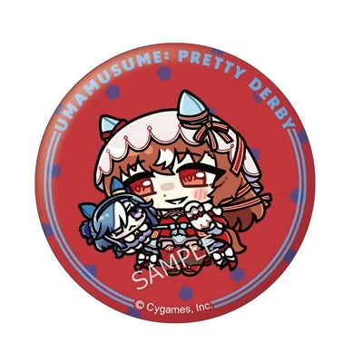 [PREORDER] Umamusume Pretty Derby ~Together with Plushies~ Can Badges