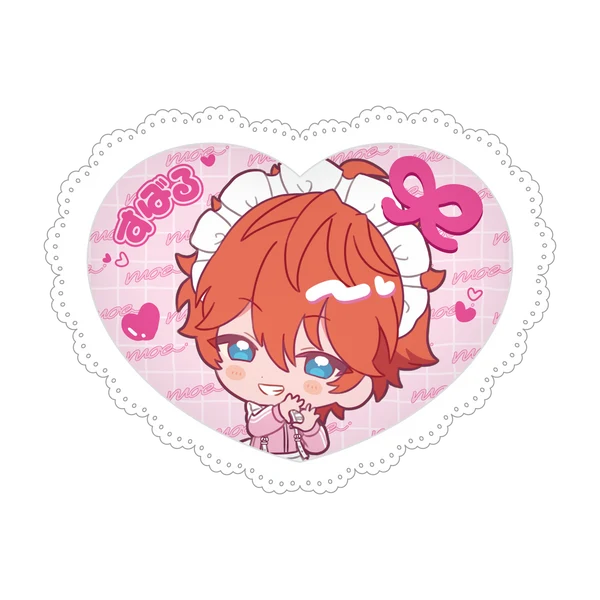 [PREORDER] Ensemble Stars Moe x 2 Cultural Festival Fluffy Cushion Badges