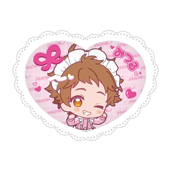 [PREORDER] Ensemble Stars Moe x 2 Cultural Festival Fluffy Cushion Badges