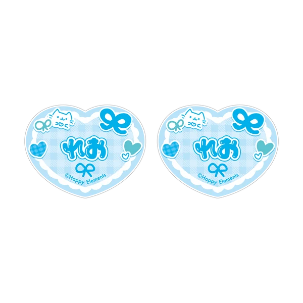 [PREORDER] Ensemble Stars Moe x 2 Cultural Festival Name Stickers Petit