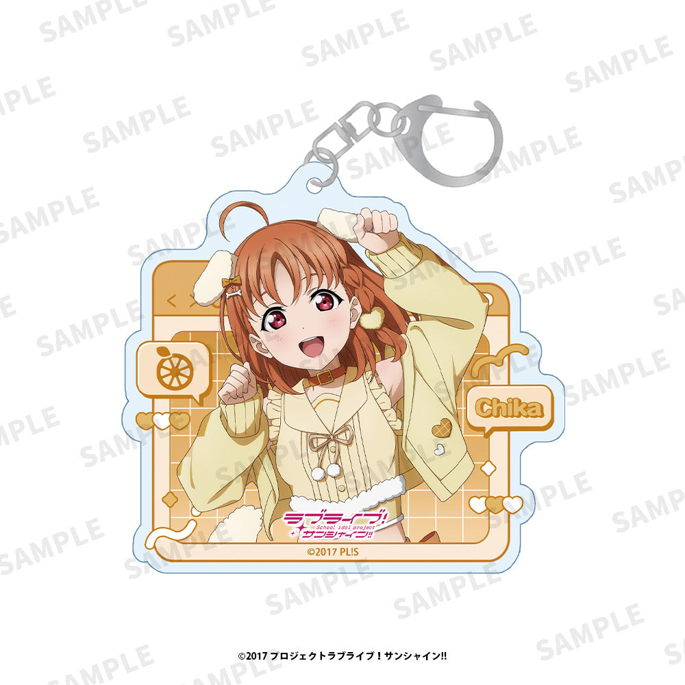 [PREORDER] Aqours Love Live Sunshine Animal Costume ver. Acrylic Keychains