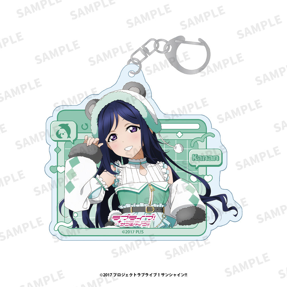 [PREORDER] Aqours Love Live Sunshine Animal Costume ver. Acrylic Keychains