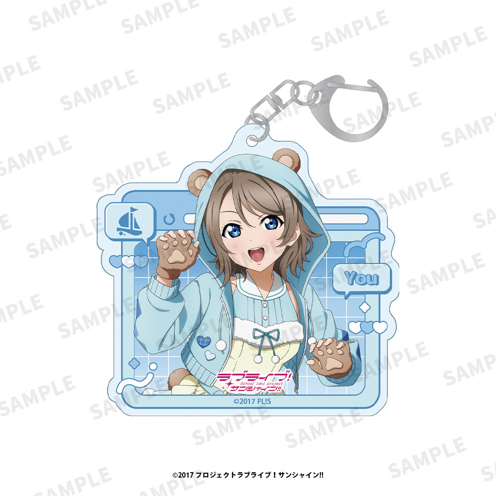 [PREORDER] Aqours Love Live Sunshine Animal Costume ver. Acrylic Keychains