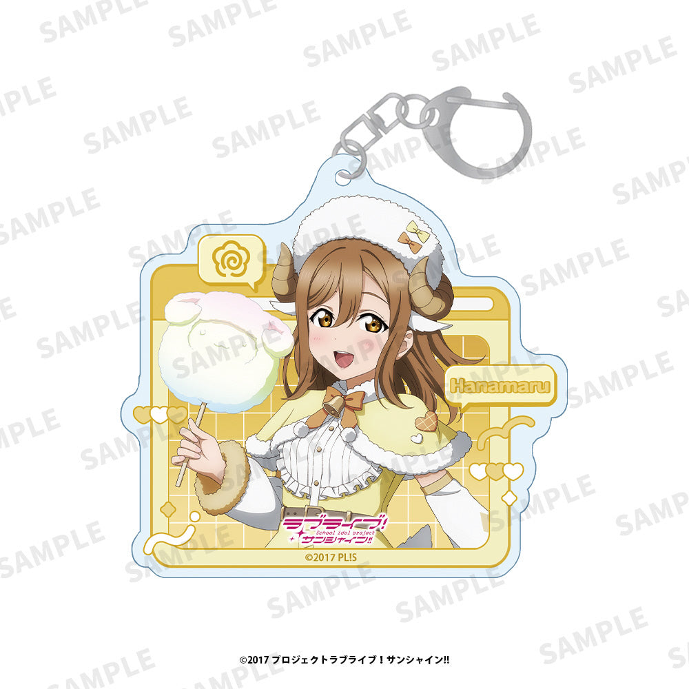 [PREORDER] Aqours Love Live Sunshine Animal Costume ver. Acrylic Keychains