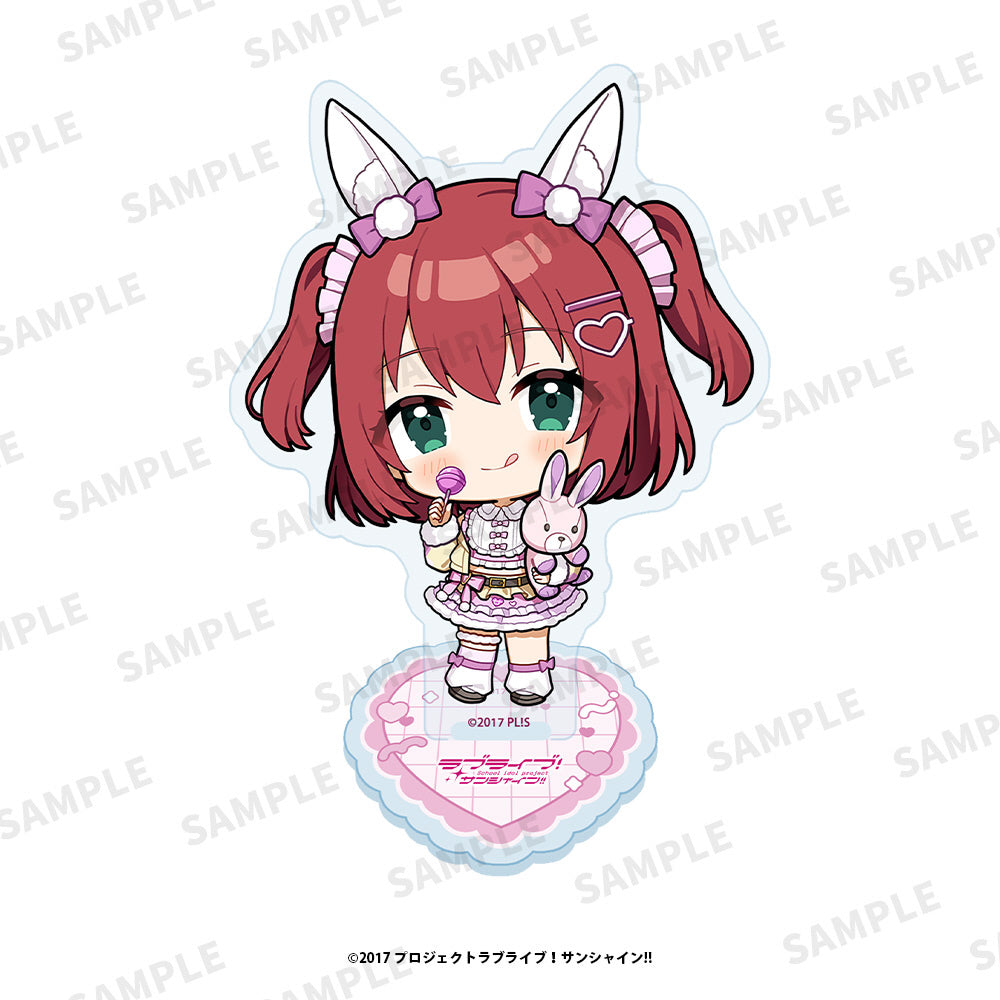 [PREORDER] Aqours Love Live Sunshine Animal Costume ver. Chibi Acrylic Stands