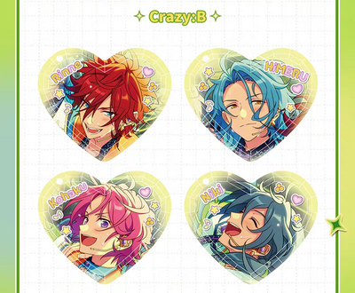 [PREORDER] Ensemble Stars CN Bright me Up!! Acrylic Keychains - Crazy:B
