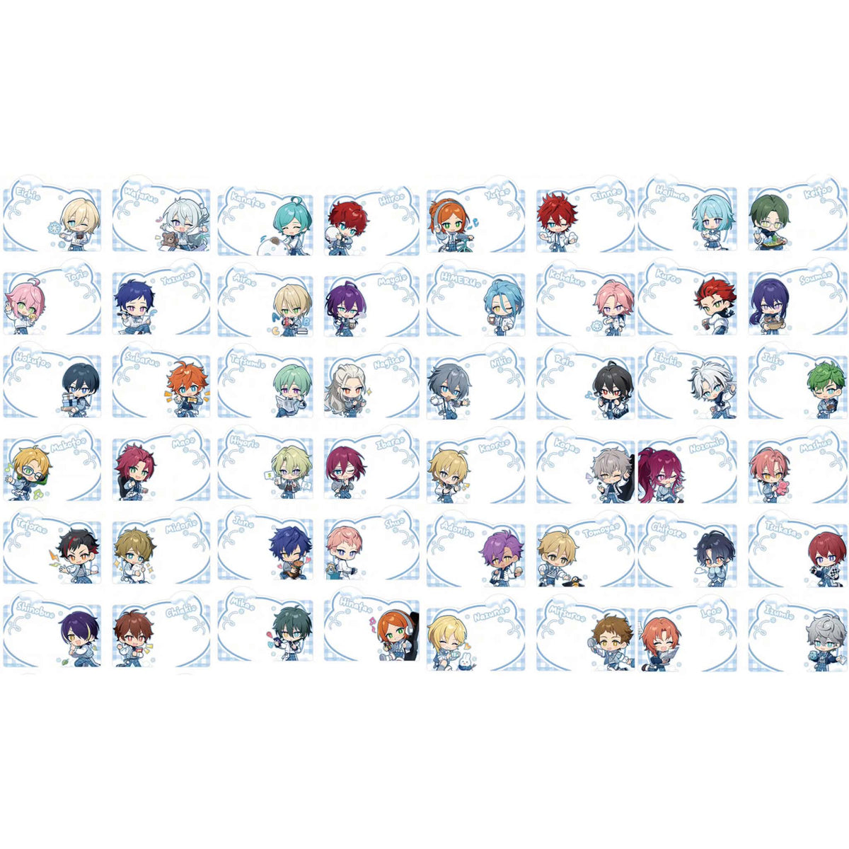 [PREORDER] Ensemble Stars CN Winter Parade Passport Holder Sets
