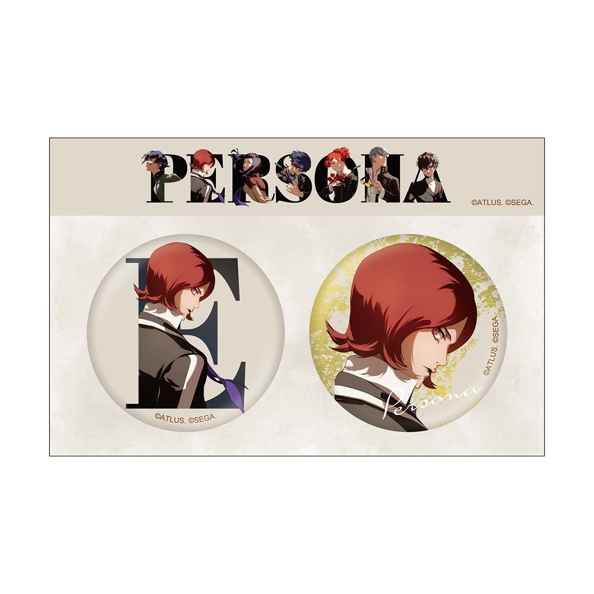 [PREORDER] Persona 30th Anniversary Protagonists Can Badge Sets