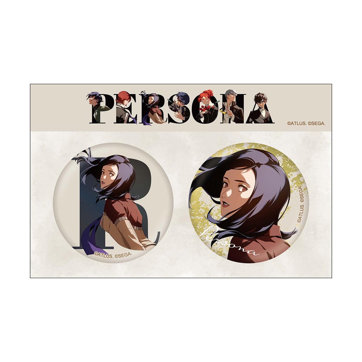 [PREORDER] Persona 30th Anniversary Protagonists Can Badge Sets