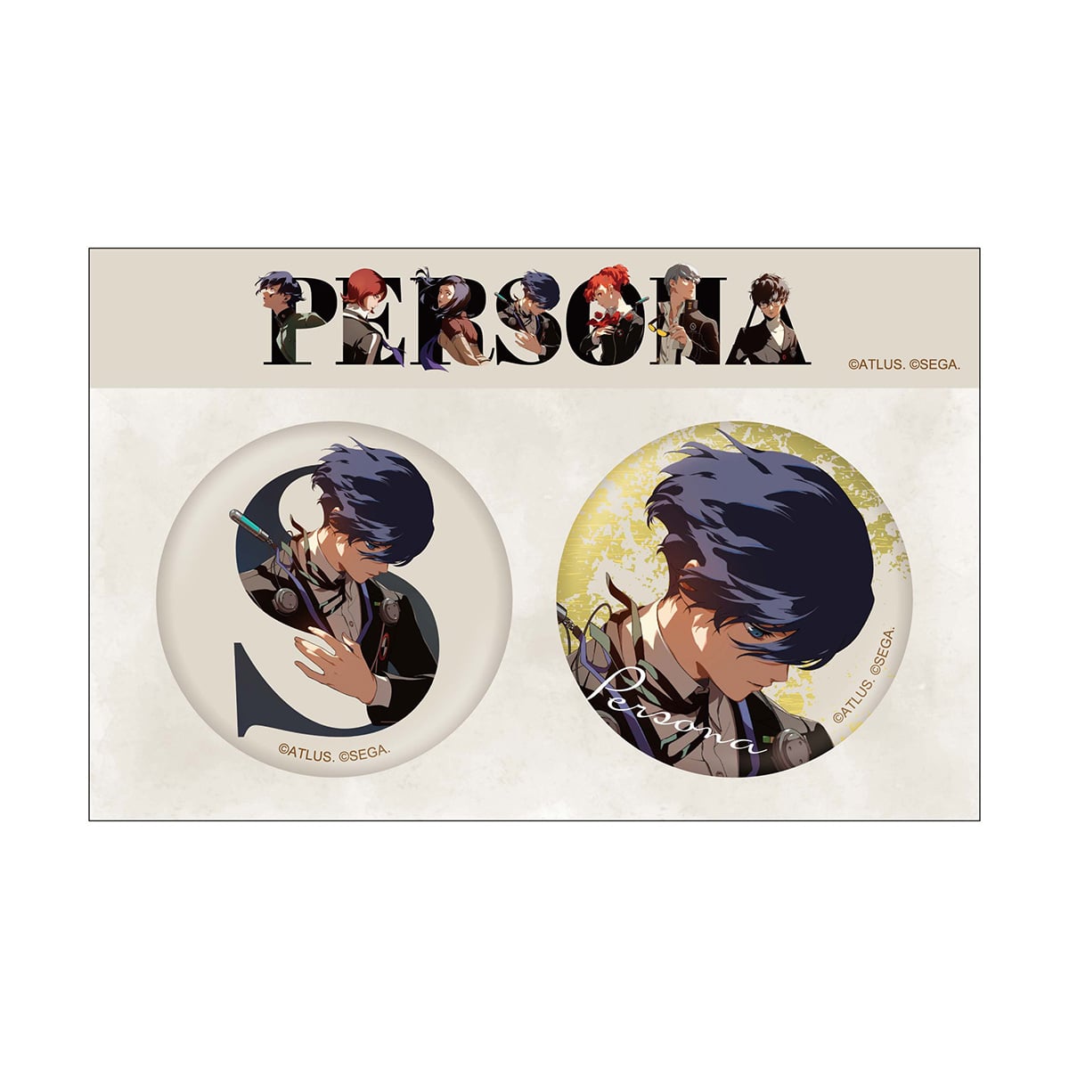 [PREORDER] Persona 30th Anniversary Protagonists Can Badge Sets