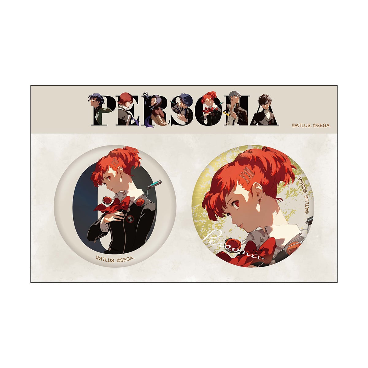 [PREORDER] Persona 30th Anniversary Protagonists Can Badge Sets